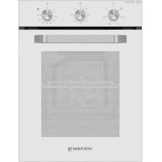 MEFERI Духовой шкаф Электрический Light MEO456WH белый/нержавеющая сталь