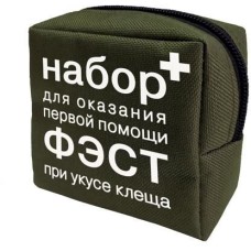 Аптечка ФЭСТ Набор для оказания первой помощи при укусе клеща