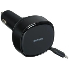 BASEUS АЗУ Enjoyment Pro C с кабелем Type-C 60Вт Black (C00057802111-01)