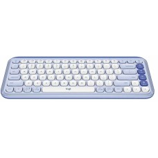LOGITECH Клавиатура беспроводная POP Icon Keys фиолетовый (920-013090)