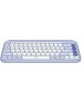 LOGITECH Клавиатура беспроводная POP Icon Keys фиолетовый (920-013090)