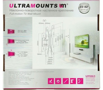 Кронштейн ULTRAMOUNTS UM863 для 17-43
