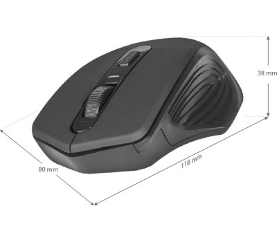 Мышь DEFENDER (52345) DATUM MB-345 черный