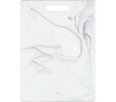 Доска разделочная ATTRIBUTE ABX143-1 Доска разделочная MARBLE White 27,5х36,5см