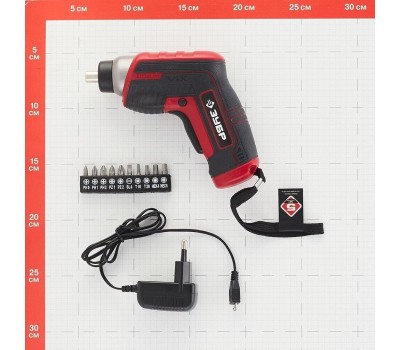 Аккумуляторная отвертка ЗУБР ЗО-Е-3.6 Ли 3.6В