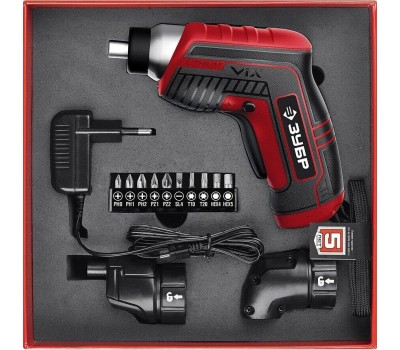 Аккумуляторная отвертка ЗУБР ЗО-Е-3.6 Ли 3.6В