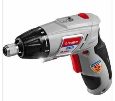 Аккумуляторная отвертка ЗУБР ЗО-Е-3.6 Ли 3.6В