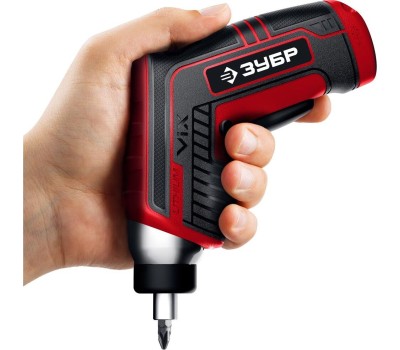 Аккумуляторная отвертка ЗУБР ЗО-Е-3.6 Ли 3.6В