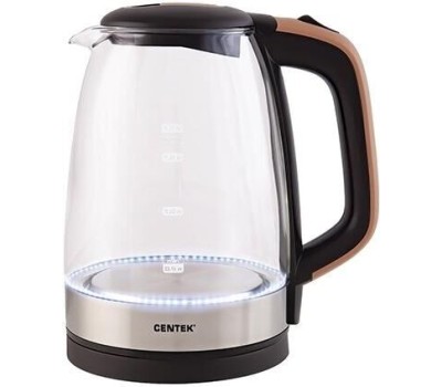 Чайник электрический CENTEK CT-0065 Beige (1,7л. стекло)