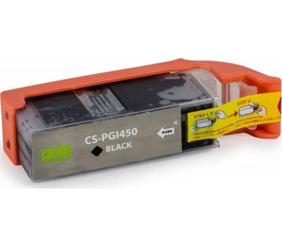 Картридж совместимый CACTUS CS-PGI450 черный (21,4 мл) для Canon MG6340/5440/IP7240