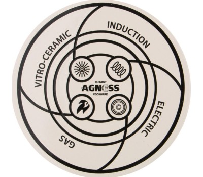 Чайник AGNESS 934-391 ПАРИЖСКИЕ КОТЫ эмал. 2,5л