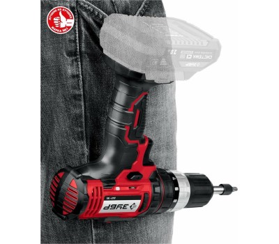 Дрель аккумуляторная ЗУБР ДШУ-185 18В, (Без АКБ и ЗУ) , в коробке, ударная дрель-шуруповер.