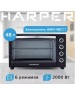 Электропечь HARPER HMO-48C11 черный