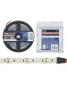 Светодиодная лента UNIEL (UL-00007641) ULS-M16-2835-180LED/m-10mm-IP20-DC12V-17W/m-5M-6500K PROFI катушка в герметичной упаковке