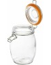 Стеклянная банка MALLONY Банка стеклянная BRAVO, объем 1000 мл, с бугельным замком (007252)