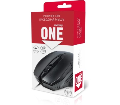 Мышь SMARTBUY (SBM-210-K) ONE 210-K черный