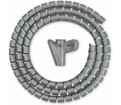 BURO Кабельный органайзер BHP CG155S Spiral Hose 15x1500mm Silver