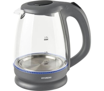 Чайник электрический HYUNDAI HYK-G1003 (1,7л. стекло)