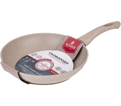 Сковорода AGNESS 932-501 LATTE 22Х4,5см