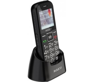 Телефон мобильный MAXVI B5ds up Black