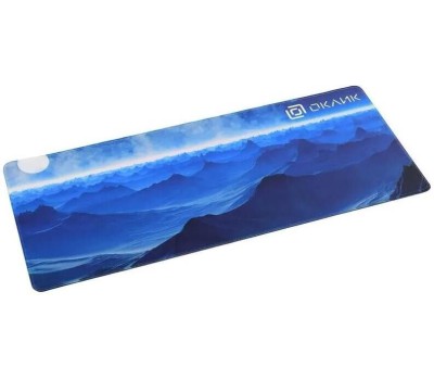 OKLICK Коврик для мыши OK-FP0700 (XL) темно-синий, ткань, 700х300х2мм
