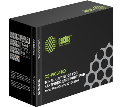 CACTUS Картридж лазерный CS-WC3210X 106R01487 черный (4100стр.) для Xerox WorkCentre 3210/ 3220