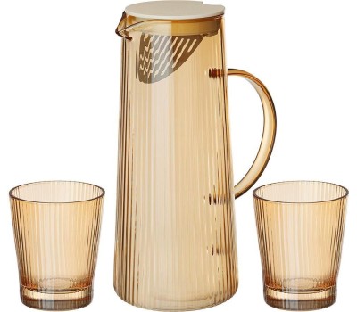 Набор для воды LEFARD 172-134 кувшин 1,25л + 2 стакана 300мл (3 предмета)