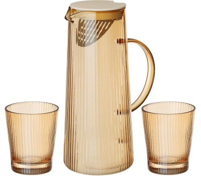 Набор для воды LEFARD 172-134 кувшин 1,25л + 2 стакана 300мл (3 предмета)