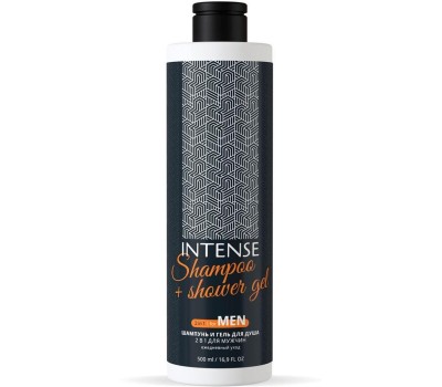 CLEAN&GREEN Шампунь - гель для душа INTENSE 2 в 1 FOR MEN 500 мл. (флип-топ) CG8396