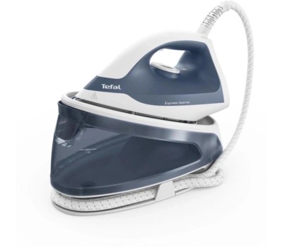 TEFAL Парогенератор Express Optimal SV4110E0, синий / белый