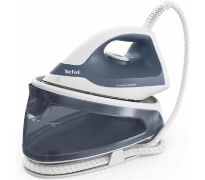 TEFAL Парогенератор Express Optimal SV4110E0, синий / белый