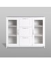 Корпусная мебель ГУД ЛАКК 2.02.03.380.1 СИРИУС тумба 2 двери со стеклом и 3 ящика 117х95 белая RU (2 пак.)
