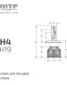 Лампа светодиодная MTF LIGHT CP04K6