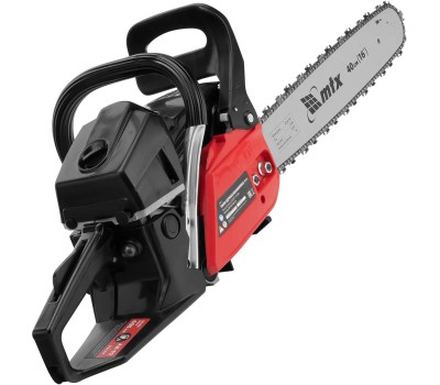 Бензопила MTX Пила цепная бензиновая MS-4516, шина 40 см, 45см3, 2,5 л.с., шаг 0,325, паз 1,5 мм, 64 зв//