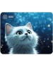 Коврик CACTUS Коврик для мыши White Cat ткань, 220х180х2мм [cs-mpc-p06xs]