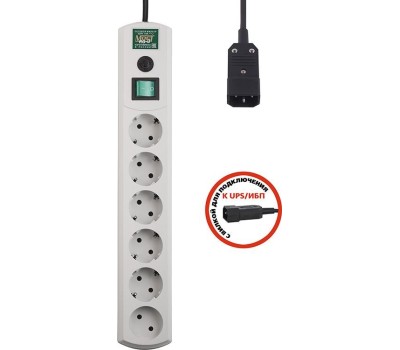 Сетевой фильтр MOST Сетевой фильтр RG-U, 3м, белый [моst rg-u 3м]