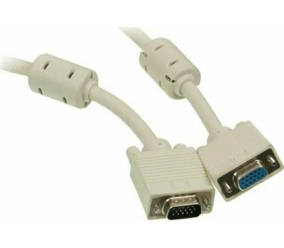 NINGBO Кабель-удлинитель SVGA CAB015S-5m, VGA (m) - VGA (f), ферритовый фильтр , 5м