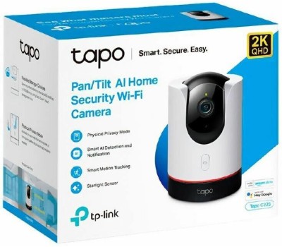 Камера видеонаблюдения TP-LINK Камера видеонаблюдения IP Tapo C225, 2560х1440 pix, 5 мм, белый