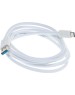 Cablexpert Кабель USB3.0 AM/USB Type-C, 1.8м, белый, пакет (CCP-USB3-AMCM-6-W)