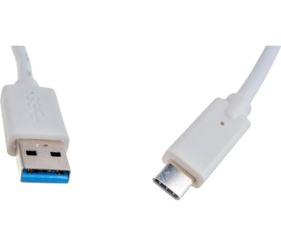 Cablexpert Кабель USB3.0 AM/USB Type-C, 1.8м, белый, пакет (CCP-USB3-AMCM-6-W)