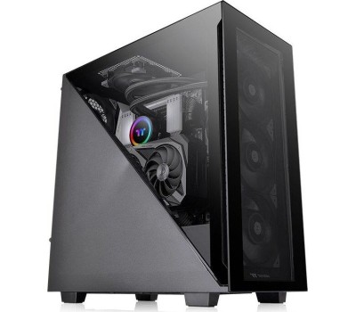 THERMALTAKE Корпус ATX Divider 300 TG, Midi-Tower, без БП, черный [ca-1s2-00m1wn-00]