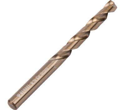 Сверло DENZEL Сверло по металлу, 9 мм, HSS Co-8%// 71457