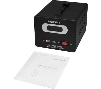 SMARTWATT Стабилизатор напряжения AVR Tower 2000RF черный [4512020370008]