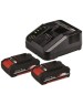 EINHELL Дрель-шуруповерт PXC TE-CD 18/40-1 Li, 1.5Ач, с двумя аккумуляторами [4513939]