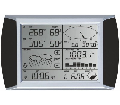 Погодная станция LEVENHUK Погодная станция LP300, серебристый [82933]