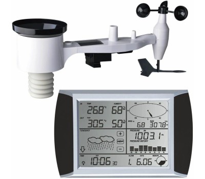 Погодная станция LEVENHUK Погодная станция LP300, серебристый [82933]