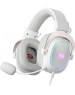 REDRAGON Гарнитура игровая Zeus X, для компьютера и игровых консолей, мониторные, проводные, белый [70800]
