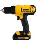 Дрель-шуруповерт DEWALT Дрель-шуруповерт DCD771S2 аккумуляторная /18 В/42 Нм/до 1500 об. в мин/ 2 АКБ 1.5Ач + ЗУ/быстрозажимной/реверс/LED-подсветка/щеточный/кейс/желтый (DCD771S2-IN)