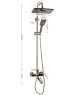 FABIA - Смеситель + стойка душевая 