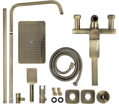 FABIA - Смеситель + стойка душевая 